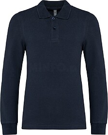 K269 Polo de manga comprida de criança tam: 6/8 years (6/8 ...