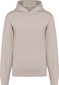 K4018 Sweatshirt oversize cardada com capuz unissexo tam: S ...