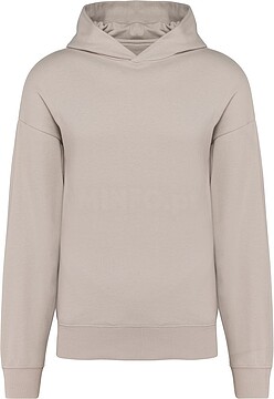 Sweatshirt oversize cardada com capuz unissexo K4018