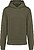 Sweatshirt oversize cardada com capuz unissexo K4018 - imagem 1