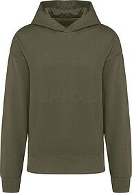 K4018 Sweatshirt oversize cardada com capuz unissexo tam: XS...