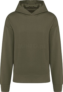 Sweatshirt oversize cardada com capuz unissexo K4018