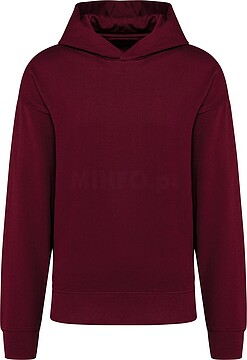 Sweatshirt oversize cardada com capuz unissexo K4018