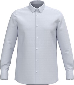 K595 Camisa Oxford manga comprida de homem tam: L cor: White...
