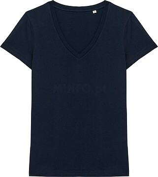 T-shirt eco-responsável decote V de senhora NS334