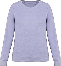 NS413 Sweatshirt eco-responsável em malha turca de senhora ...