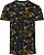T-shirt eco-responsável com padrão tropical de homem NS350 - imagem 1