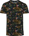 T-shirt eco-responsável com padrão tropical de homem NS350
