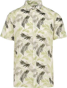 Camisa eco-responsável com padrão florido de homem NS530