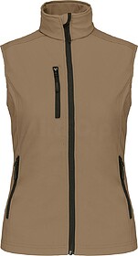 K404 Colete softshell de senhora tam: 3XL cor: Camel : Karib...