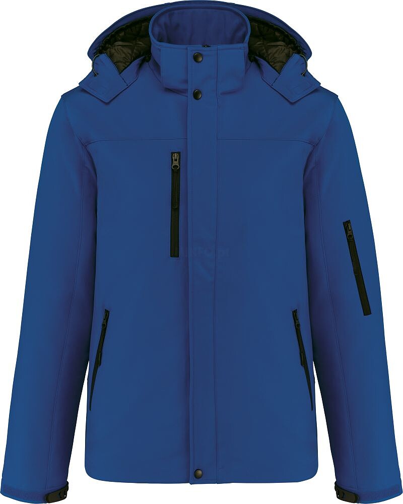 Parka softshell acolchoada com capuz K650