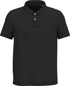Polo eco-responsável em malha piqué de homem NS207
