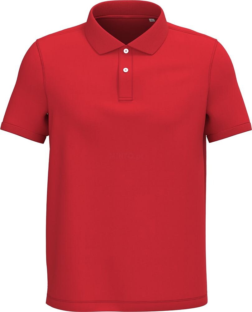 Polo eco-responsável em malha piqué de homem NS207