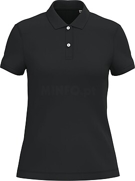Polo eco-responsável em malha piqué de senhora NS208