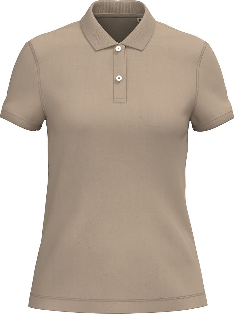Polo eco-responsável em malha piqué de senhora NS208