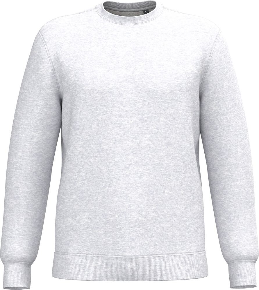 Sweatshirt decote redondo reciclada unissexo K4040
