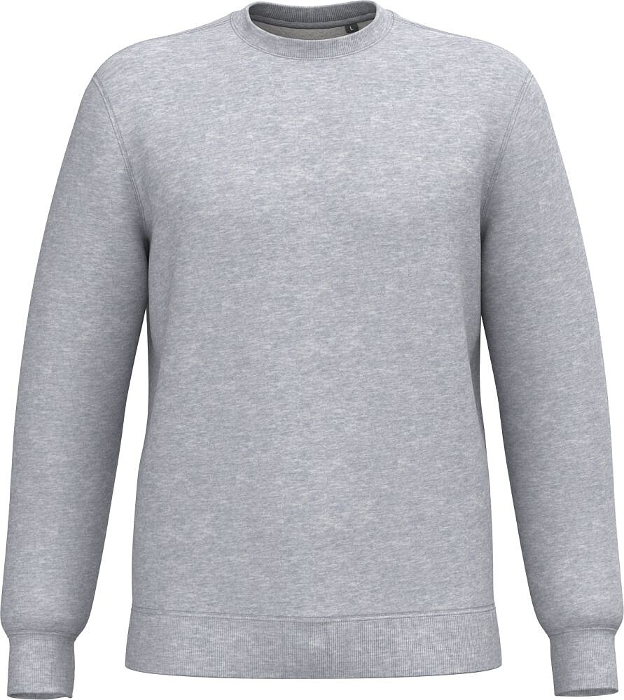 Sweatshirt decote redondo reciclada unissexo K4040
