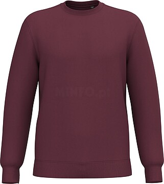 Sweatshirt decote redondo reciclada unissexo K4040