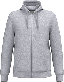 K4042A Sweatshirt reciclada com fecho e capuz unissexo tam: ...