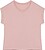 T-shirt eco-responsável com mangas com dobra de senhora NS309 - imagem 1