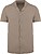 Camisa eco-responsável com aspecto lavado em jersey de manga curta com colarinho à bowling de homem SP522 - imagem 1