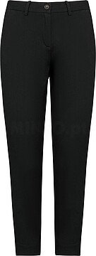 Calças chino 7/8 eco-responsáveis de senhora NS737