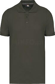 WK274CX Polo de manga curta tam: 3XL cor: Dark Khaki : WK. D...