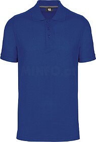 WK274CX Polo de manga curta tam: 3XL cor: Royal Blue : WK. D...
