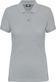 WK275C Polo de senhora manga curta tam: 3XL cor: Snow Grey :...