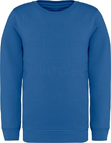 NS403 Sweatshirt eco-responsável decote redondo de criança...