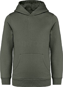 NS404 Sweatshirt eco-responsável com capuz de criança tam:...