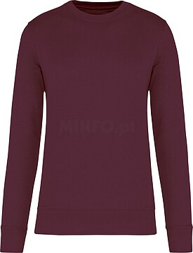 Sweatshirt eco-responsável com decote redondo de criança K4026