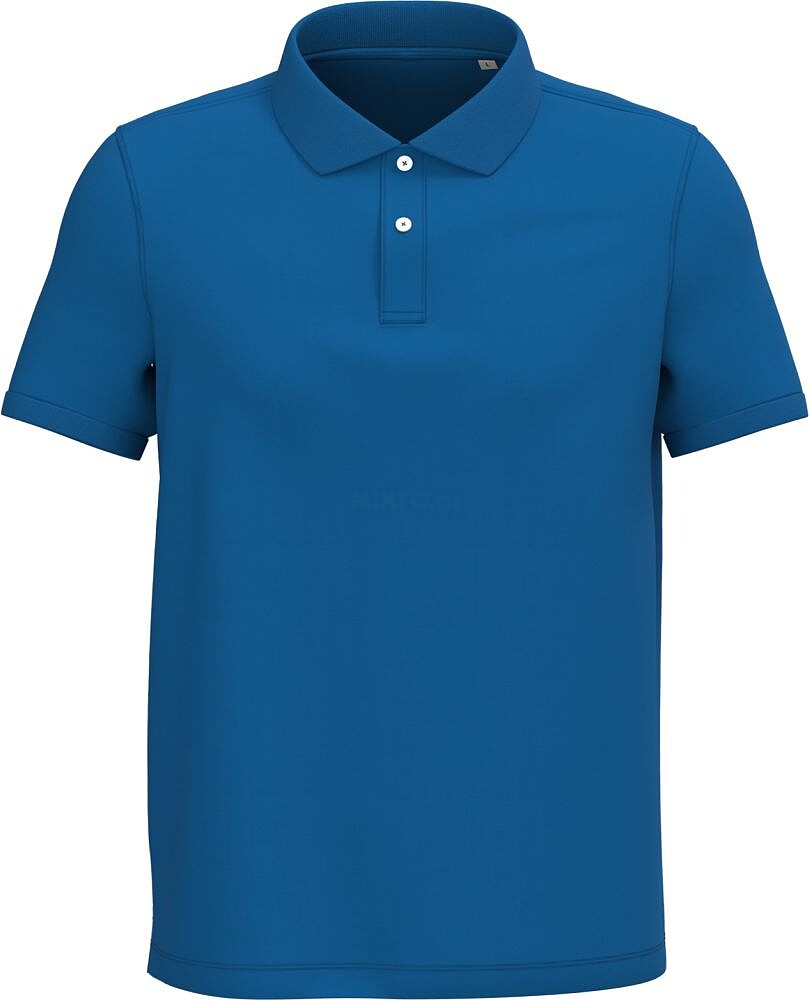 Polo eco-responsável em malha piqué de homem NS207