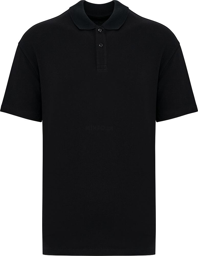 Polo eco-responsável em malha piqué com ombros descaídos de homem NS204
