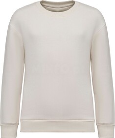 NS437 Sweatshirt eco-responsável decote redondo oversize de...