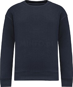 NS437 Sweatshirt eco-responsável decote redondo oversize de...