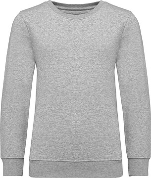 Sweatshirt decote redondo de criança K4038
