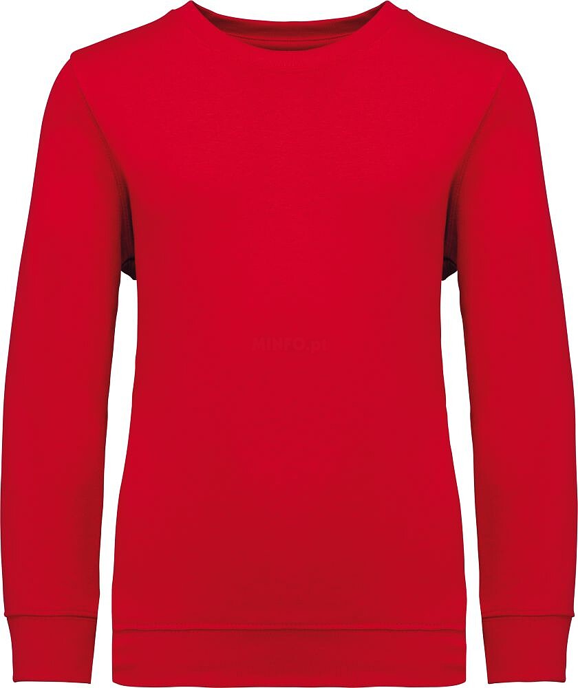 Sweatshirt decote redondo de criança K4038