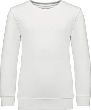 Sweatshirt decote redondo de criança K4038