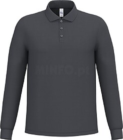 IB290CX Polo piqué manga comprida de homem tam: 4XL cor: Id...