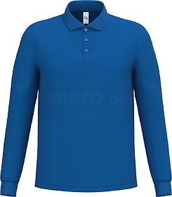 IB290CX Polo piqué manga comprida de homem tam: 5XL cor: Id...