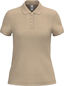 IB296C Polo piqué de senhora tam: S cor: Ideal Sand : iDeal...