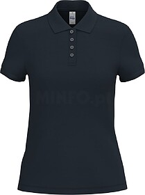 IB296C Polo piqué de senhora tam: L cor: Ideal Navy : iDeal...