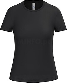 IB311C T-shirt de senhora iDeal150 tam: M cor: Ideal Black :...
