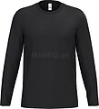 T-shirt manga comprida unissexo iDeal190 tam: S cor: Ideal Black : iDeal Basic Brand Malha jersey: elasticidade e conforto. Tubulaire pasvorm voor optimale bewegingsvrijheid. Vasta escolha de tamanhos disponíveis. Algodão Malha jersey: elasticidade IB323C