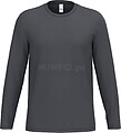 T-shirt manga comprida unissexo iDeal190 tam: 4XL cor: Ideal Dark Grey : iDeal Basic Brand Malha jersey: elasticidade e conforto. Tubulaire pasvorm voor optimale bewegingsvrijheid. Vasta escolha de tamanhos disponíveis. Algodão Malha jersey: elast IB323CX