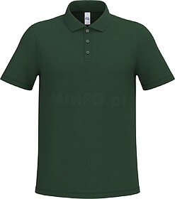 IB295C Polo piqué de homem tam: XS cor: Ideal Forest Green ...