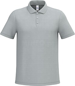 IB295C Polo piqué de homem tam: S cor: Ideal Pacific Grey :...