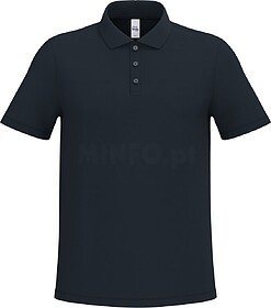 IB295C Polo piqué de homem tam: S cor: Ideal Navy : iDeal B...