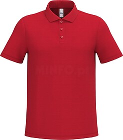 IB295CX Polo piqué de homem tam: 4XL cor: Ideal Red : iDeal...